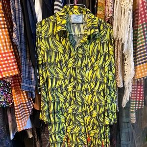 Prada Banana Flame Dress size 48